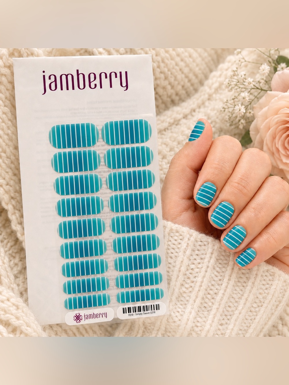 Jamberry Nail Wraps: Simply Sweet